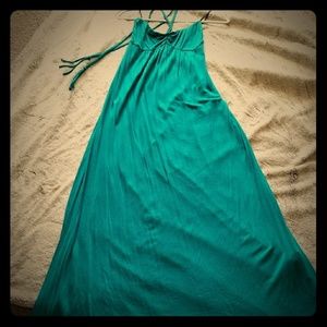 Forever 21 Maxi halter-tie back